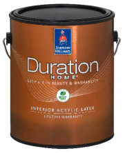 Sherwin Williams Duration Home Краска акриловая тиксотропная 3,8 л. - Экстра-Белая Latex Satin LOW VOC