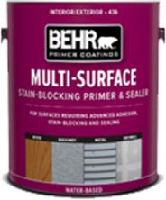 BEHR Multi-Surface грунтовка и герметик  №436 Белая 3,8 л.